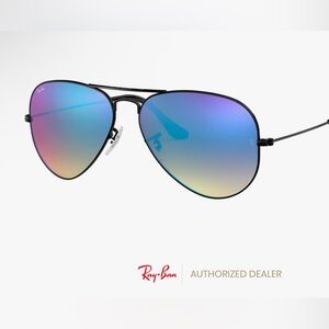 Ray-Ban NEW Aviator Large Metal RB3025 002/4O 62 - Black